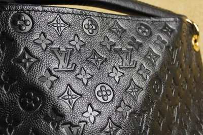 discount louis vuitton handbags monogram empreinte m93447 black wholesale