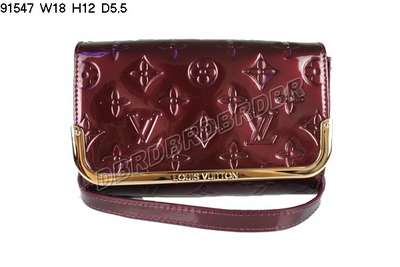 Louis Vuitton 91547 claret-red