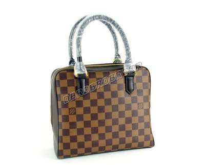 Discount Louis Vuitton Handbags Damier Ebene Canvas N51150 Coffee Wholesale