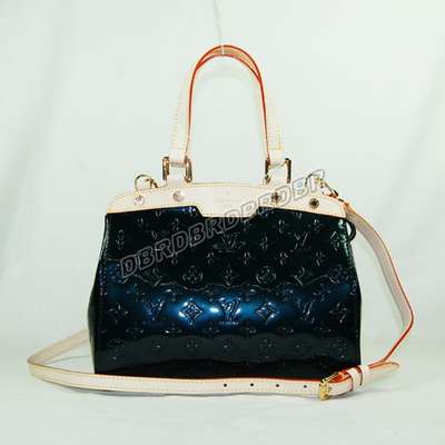 discount louis vuitton handbags monogram vernis m91622 blue wholesale