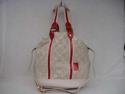 discount louis vuitton handbags leather m95134 beige white wholesale