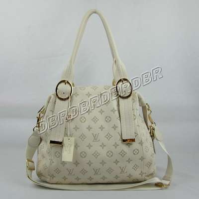 discount louis vuitton handbags leather m41303 beige white wholesale
