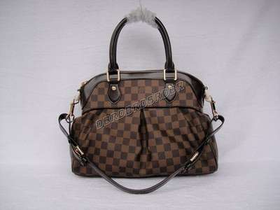 Discount Louis Vuitton Handbags Damier Ebene Canvas N51997 Coffee Wholesale