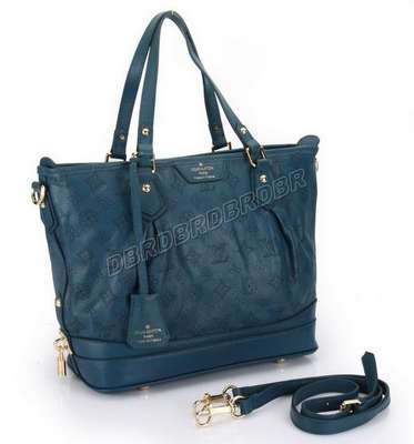 discount louis vuitton handbags monogram mahina m93176 dark blue wholesale