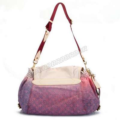 discount louis vuitton handbags monogram denim m93188 pink wholesale