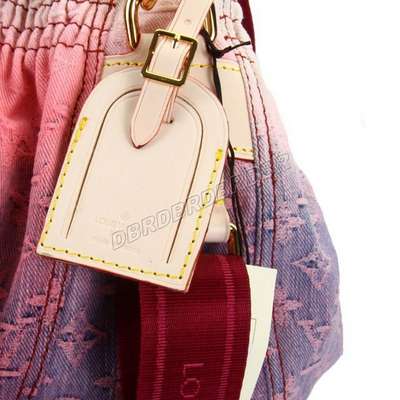 discount louis vuitton handbags monogram denim m93188 pink wholesale