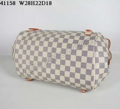 discount louis vuitton handbags damier azur canvas n41158 white wholesale