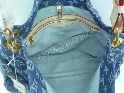 discount louis vuitton handbags monogram denim m40492 qlan wholesale