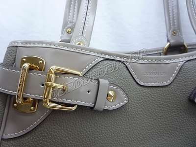 discount louis vuitton handbags suhali leather m95652 gray silver wholesale