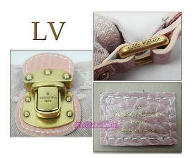 discount louis vuitton handbags monogram denim m95583 pink wholesale