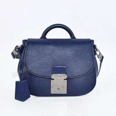 discount louis vuitton handbags epi leather m40653 royal blue wholesale