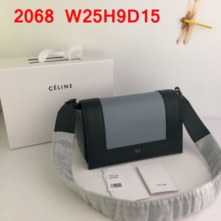 Celine 2068 messenger bag black/grey 41561